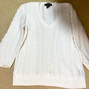 White Ralph Lauren sweater